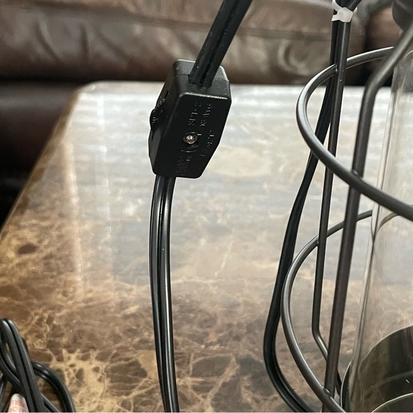 Better Homes & Gardens Modern Bronze Metal & Glass Edison Lantern - Picture 8 of 15